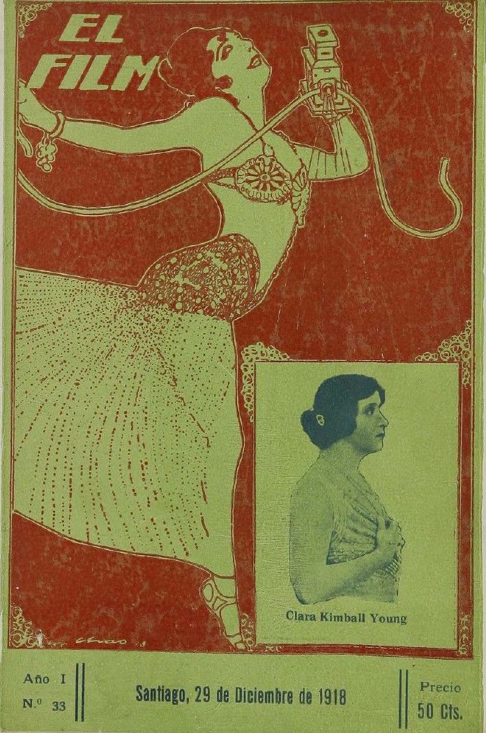 EL FILM magazine side cover  Vol 1 No  33 29 December 1918