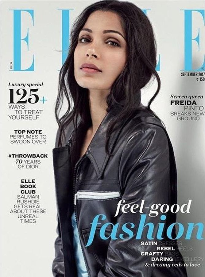 ELLE INDIA magazine side cover  September 2017