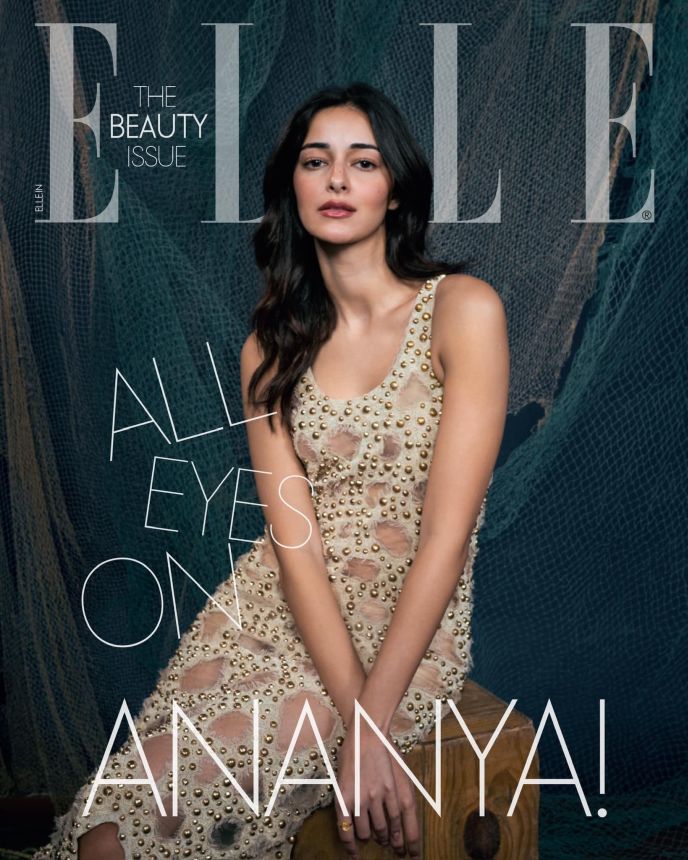 ELLE INDIA magazine side cover  November 2023