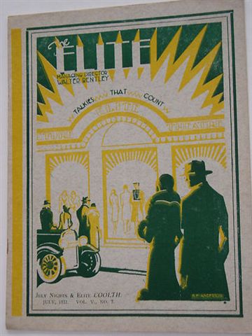 ELITE magazine side cover July 1931