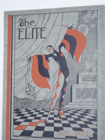 ELITE magazine side cover May 1933