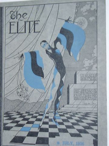 ELITE magazine side cover July 1936