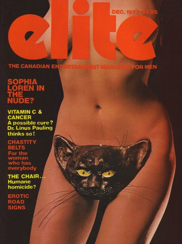 ELITE (CANADA) magazine side cover  December 1977