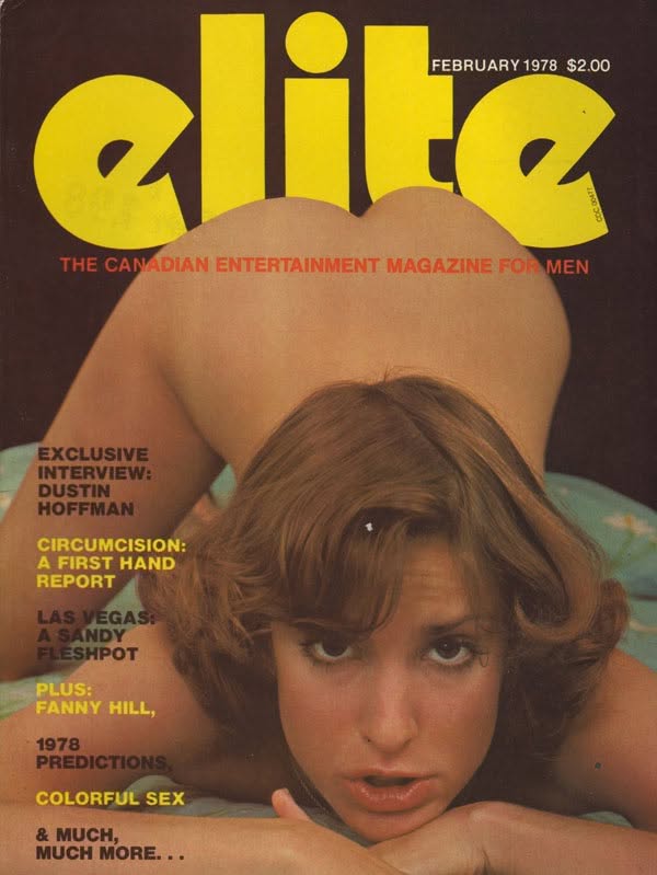 ELITE (CANADA) magazine side cover  February 1978
