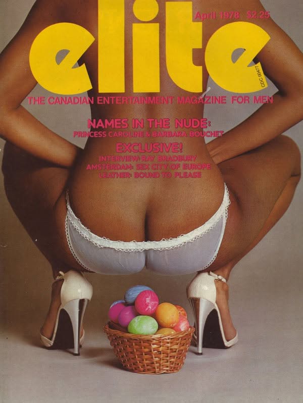 ELITE (CANADA) magazine side cover  April 1978