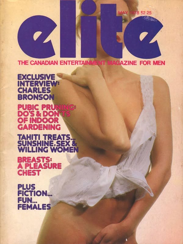 ELITE (CANADA) magazine side cover  May 1978