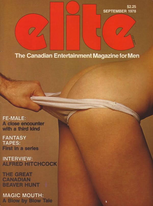 ELITE (CANADA) magazine side cover  September 1978