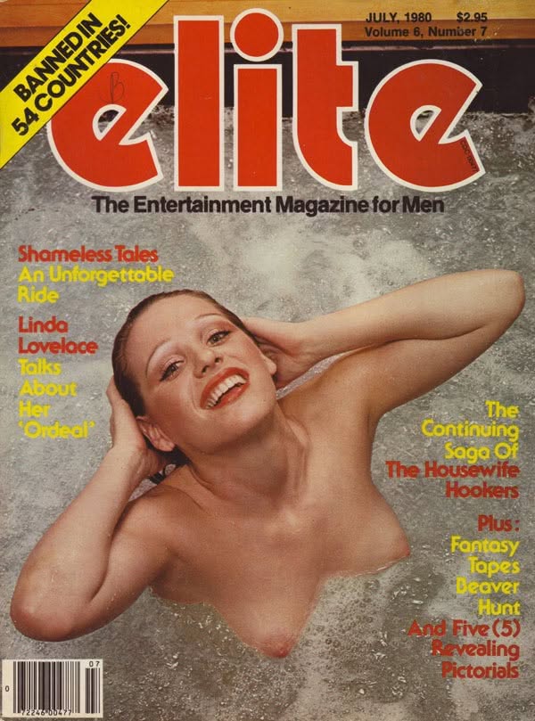 ELITE (CANADA) magazine side cover  July 1980