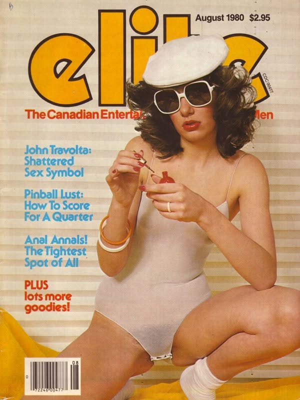 ELITE (CANADA) magazine side cover  August 1980