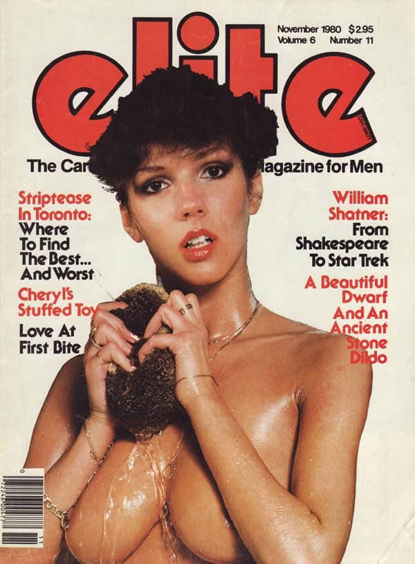 ELITE (CANADA) magazine side cover  November 1980