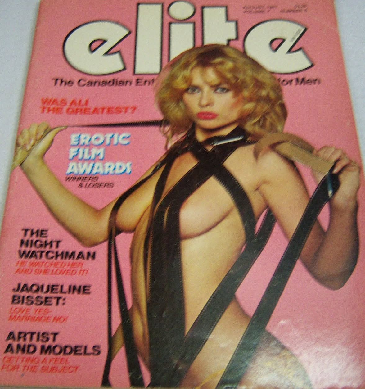 ELITE (CANADA) magazine side cover  August 1981