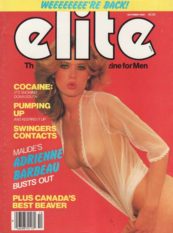 ELITE (CANADA) magazine side cover  October 1982