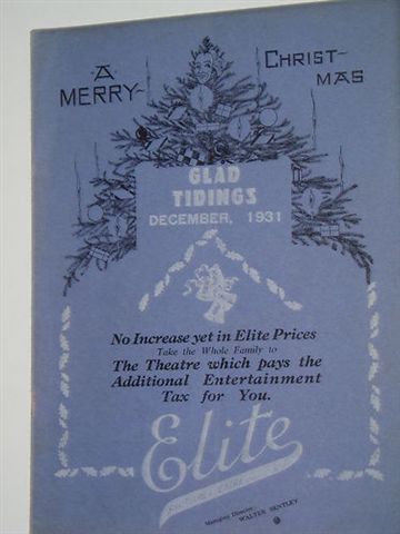 ELITE magazine side cover December 1931
