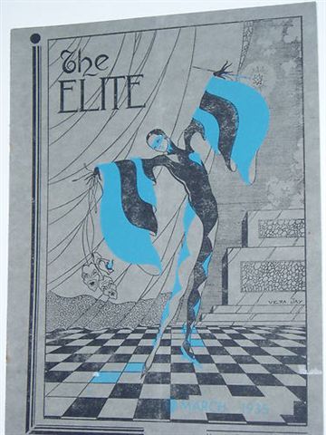 ELITE magazine side cover March 1935