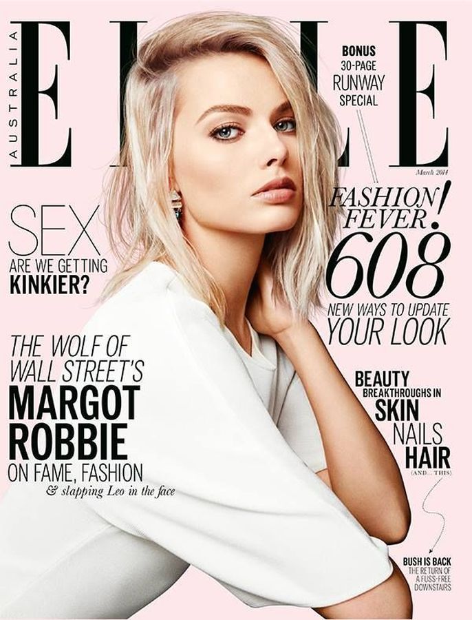 ELLE AUSTRALIA magazine side cover  March 2014