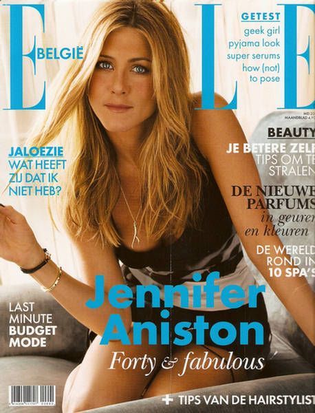 ELLE BELGIUM magazine side cover  May 2009