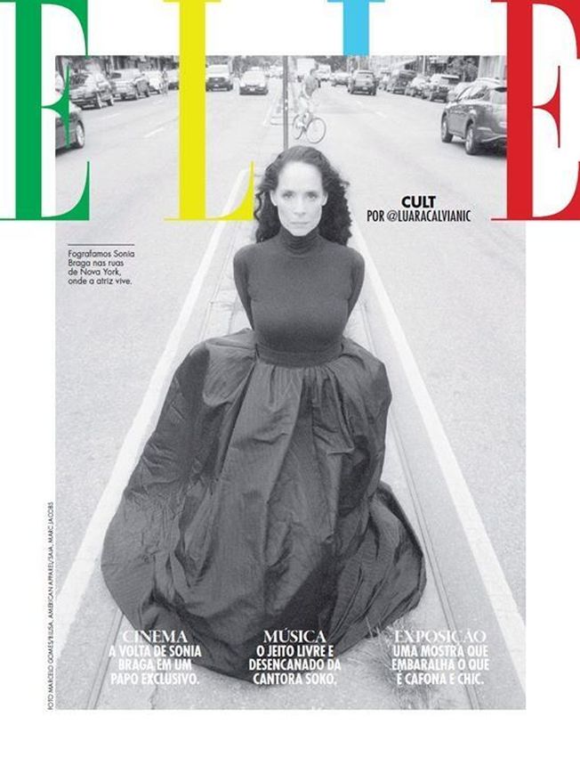 ELLE BRAZIL magazine side cover  April 2016