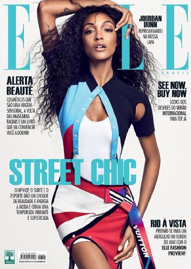 ELLE BRAZIL magazine side cover  October 2016