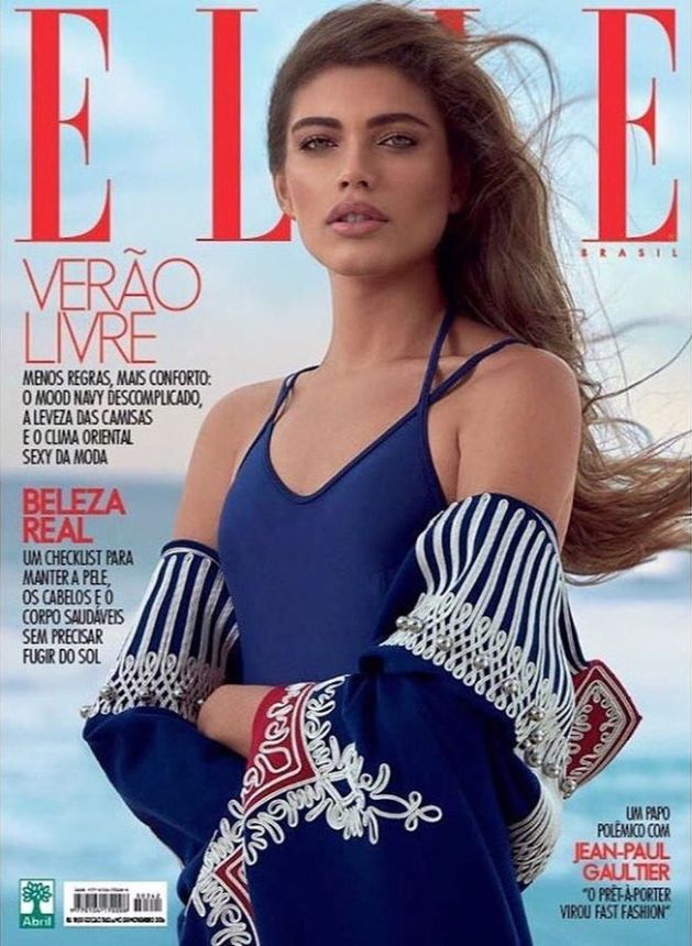 ELLE BRAZIL magazine side cover  November 2016