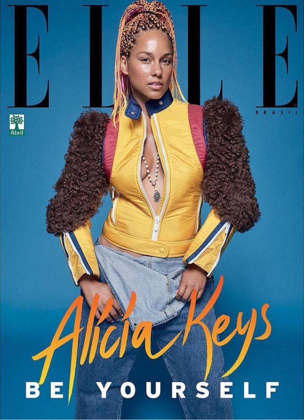ELLE BRAZIL magazine side cover  September 2017