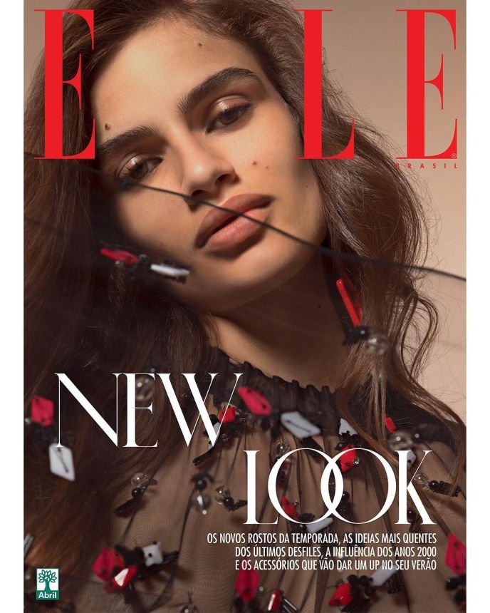 ELLE BRAZIL magazine side cover  October 2017