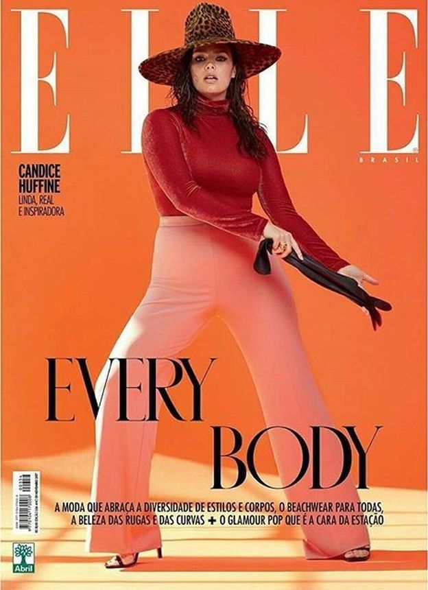 ELLE BRAZIL magazine side cover  November 2017