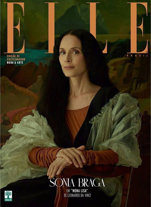 ELLE BRAZIL magazine side cover  December 2017