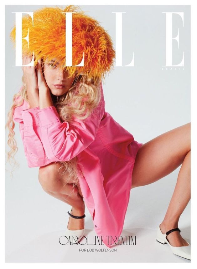 ELLE BRAZIL magazine side cover  March 2021