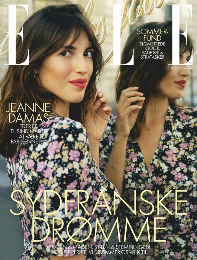 ELLE DENMARK magazine side cover  July 2020
