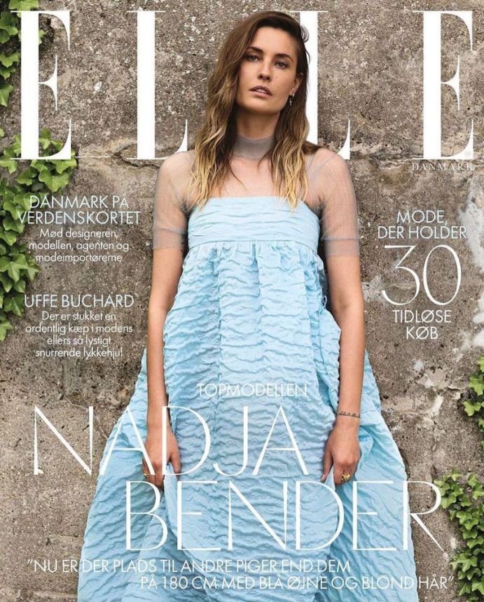 ELLE DENMARK magazine side cover  September 2020