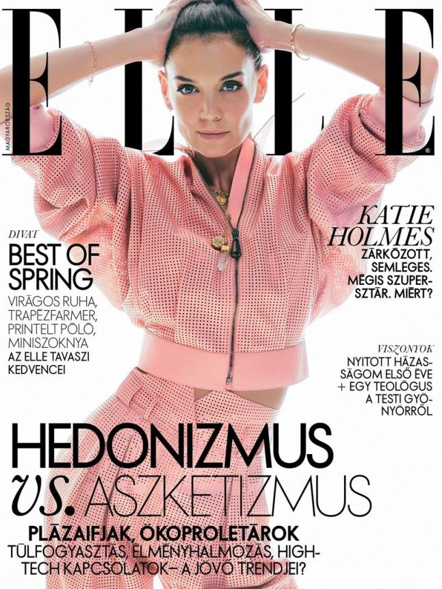 ELLE HUNGARY magazine side cover  March/April 2020