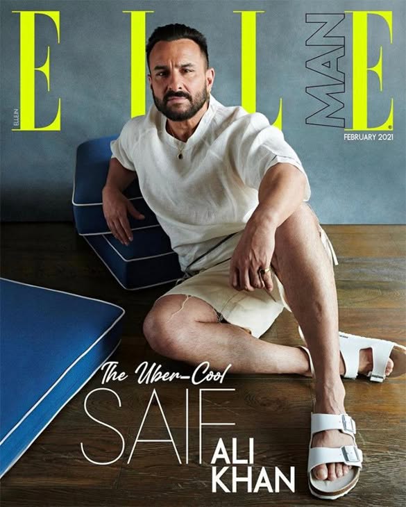 ELLE INDIA magazine side cover  February 2021
