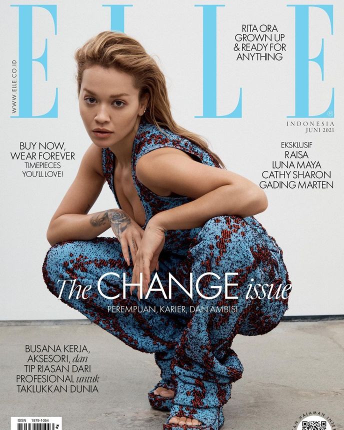 ELLE INDONESIA magazine side cover  June 2021