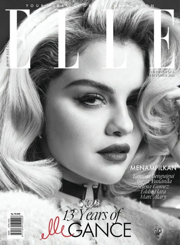 ELLE INDONESIA magazine side cover  September 2021
