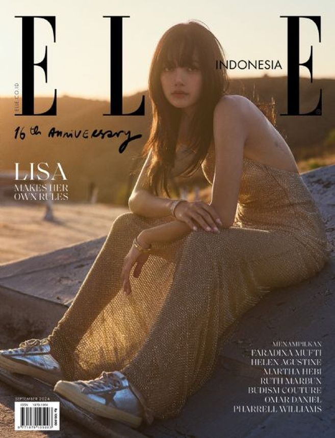 ELLE INDONESIA magazine side cover  September 2024