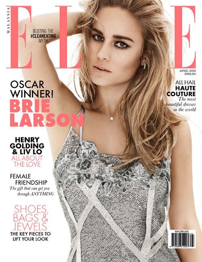 ELLE MALAYSIA magazine side cover  April 2016