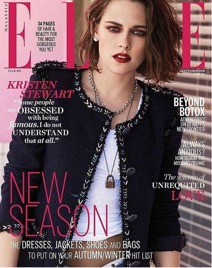 ELLE MALAYSIA magazine side cover  September 2016