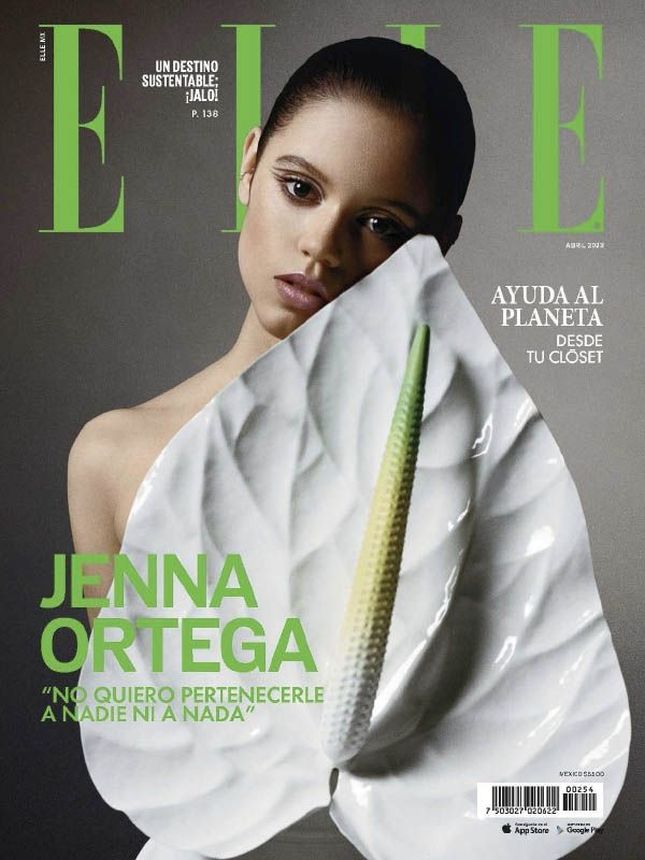 ELLE MEXICO magazine side cover  April 2023