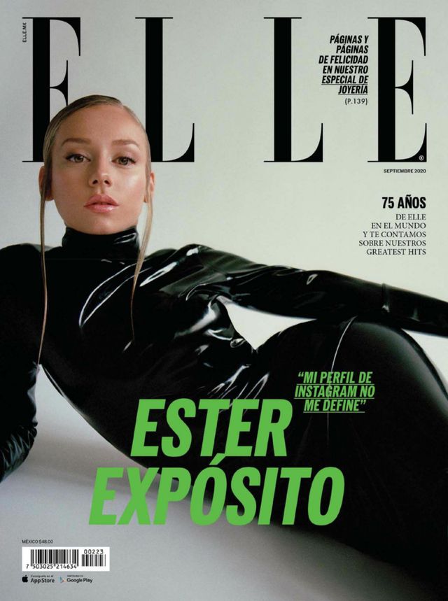 ELLE MEXICO magazine side cover  September 2020
