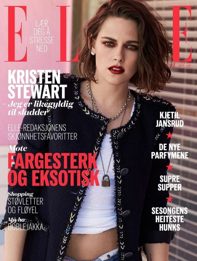ELLE NORWAY magazine side cover  November 2016