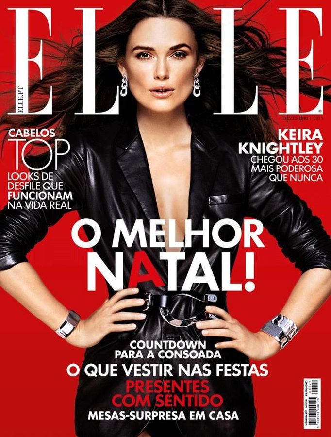 ELLE PORTUGAL magazine side cover  December 2015