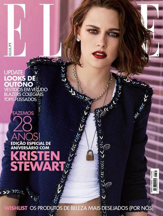 ELLE PORTUGAL magazine side cover  October 2016