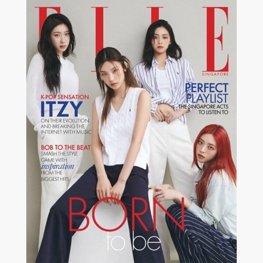ELLE SINGAPORE magazine side cover  June 2024