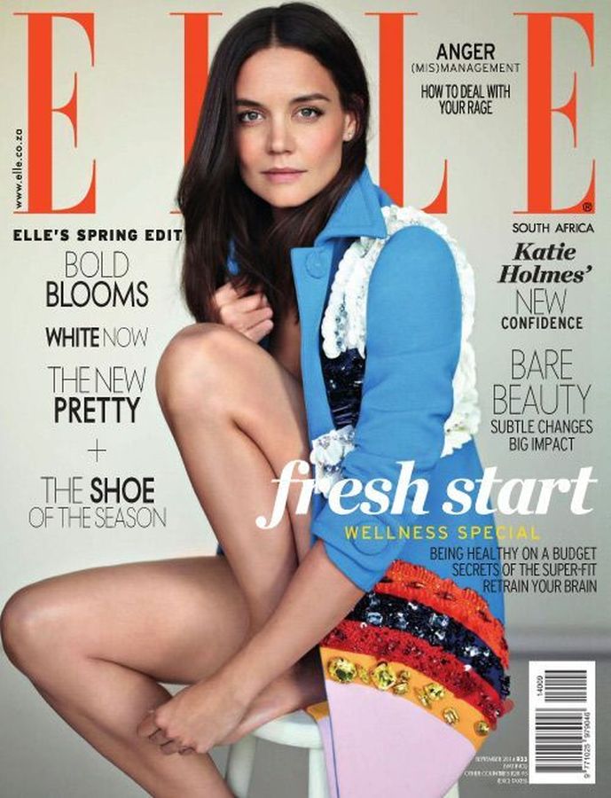ELLE SOUTH AFRICA magazine side cover  September 2014