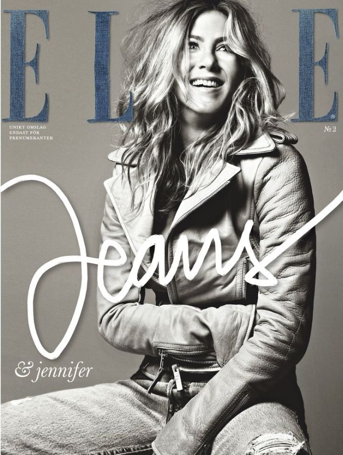 ELLE SWEDEN magazine side cover  February 2010