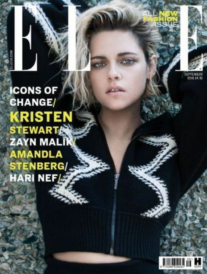 ELLE UK magazine side cover  September 2016