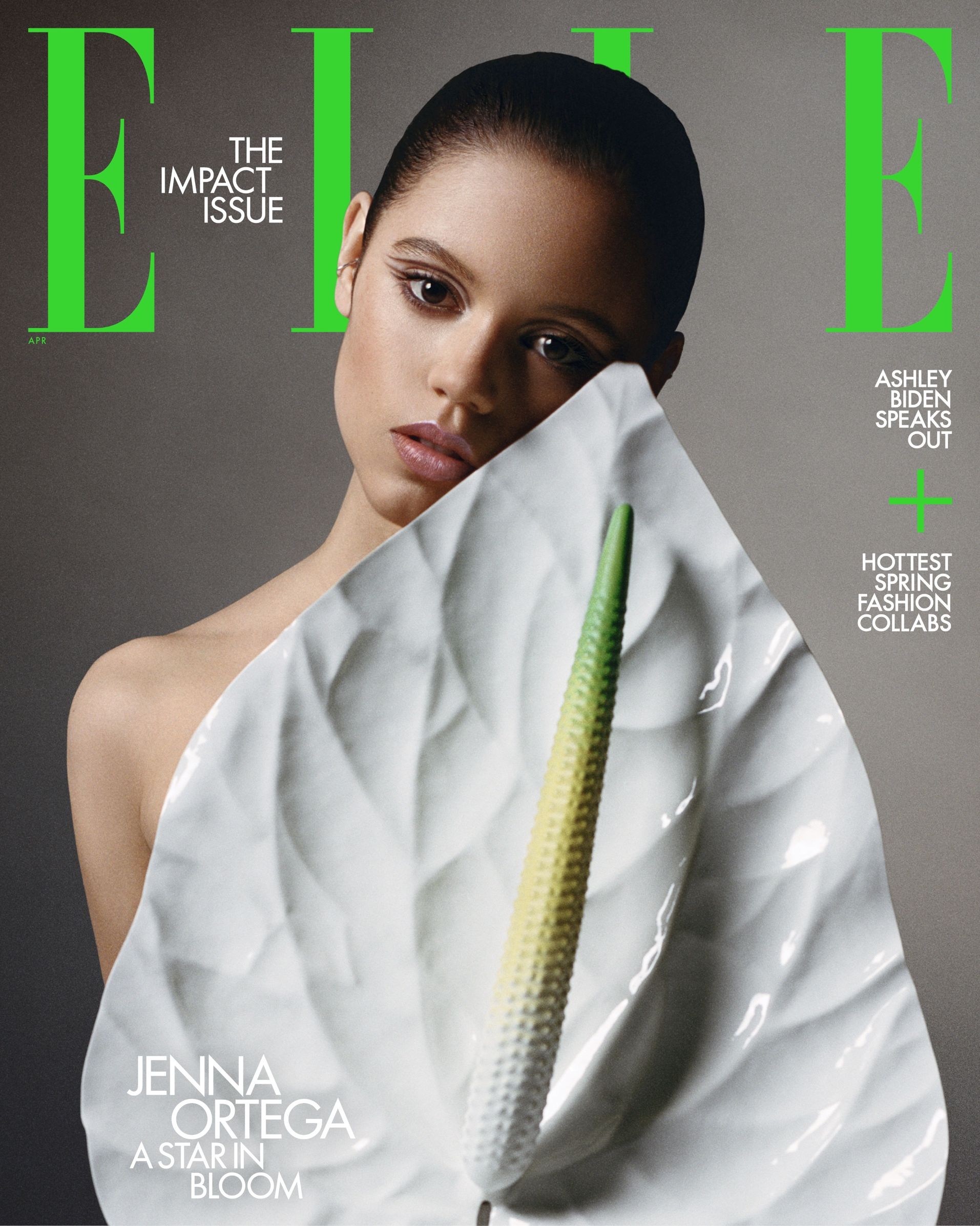 ELLE USA magazine side cover  April 2023