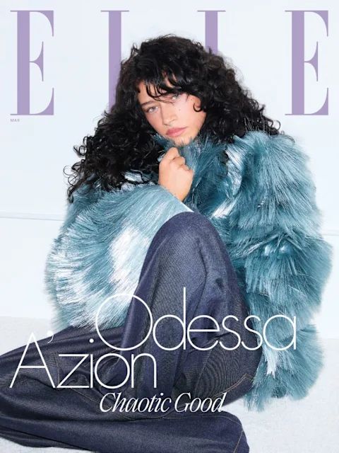 ELLE USA magazine side cover  March 2026