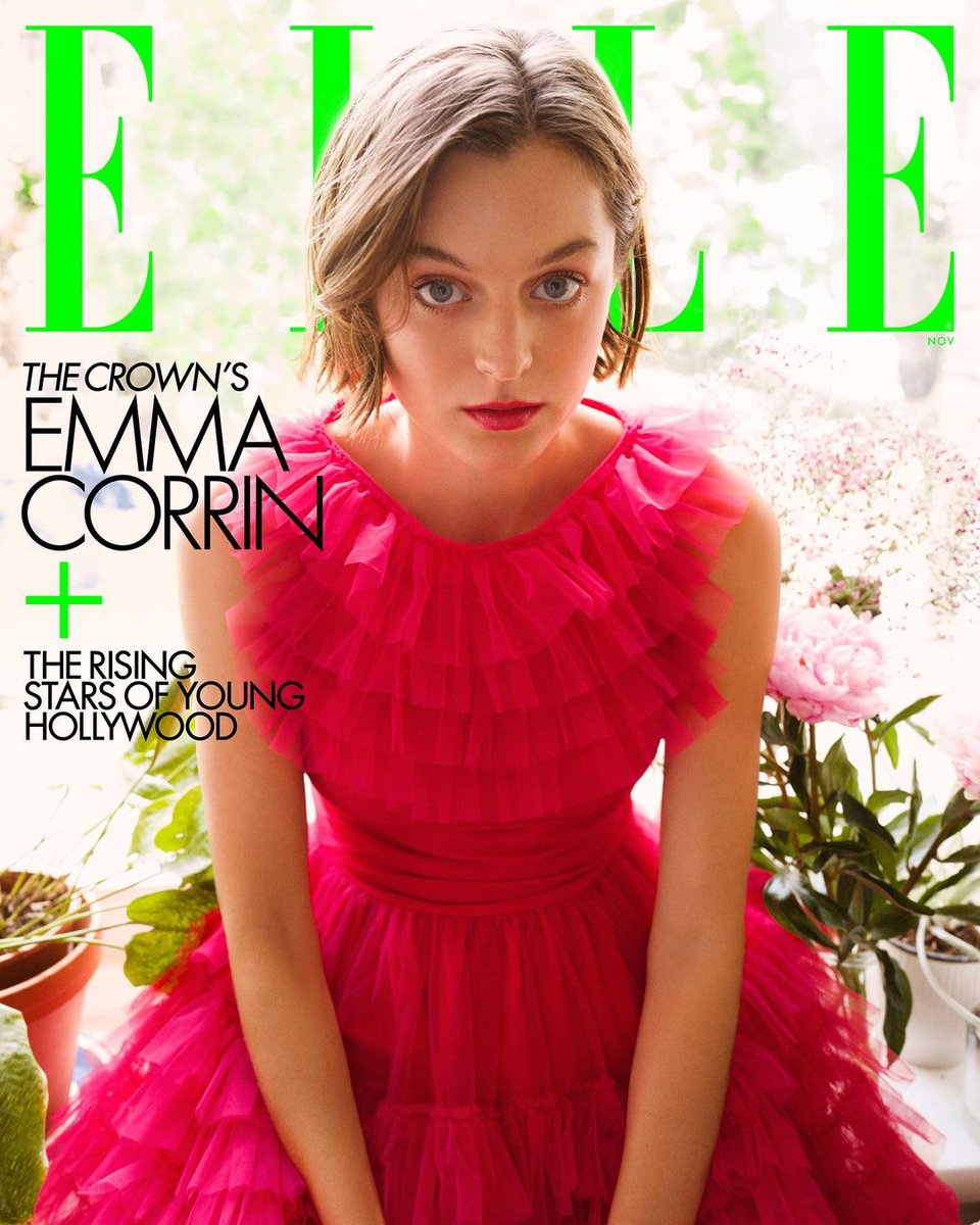 ELLE USA magazine side cover  November 2020