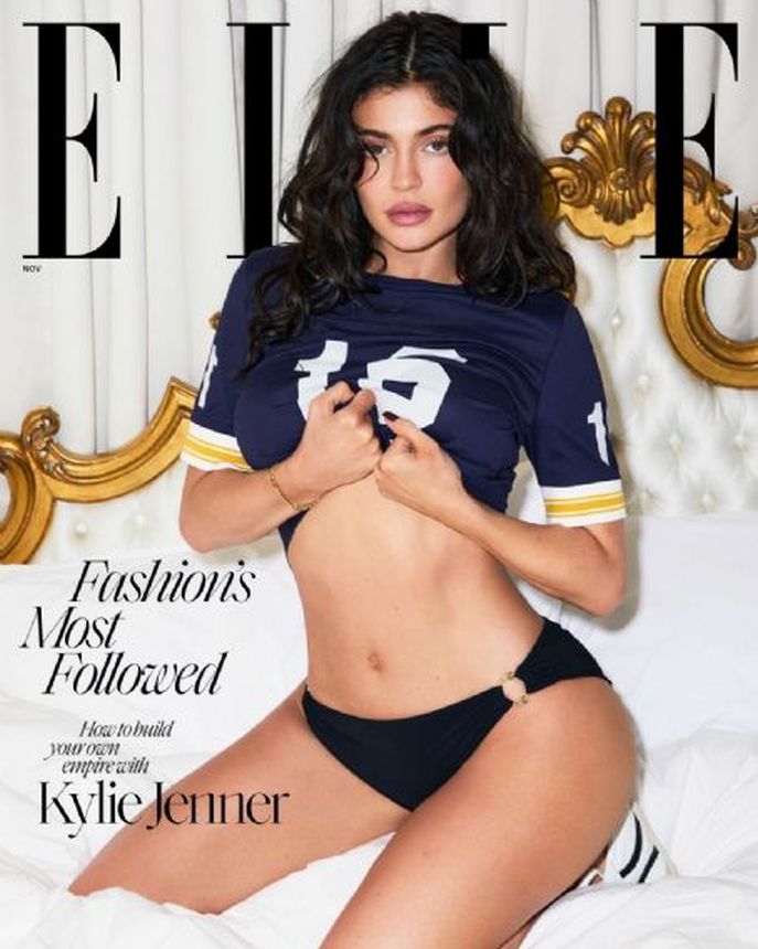 ELLE USA magazine side cover  November 2024